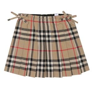 Burberry Baby Check Cotton Skirt